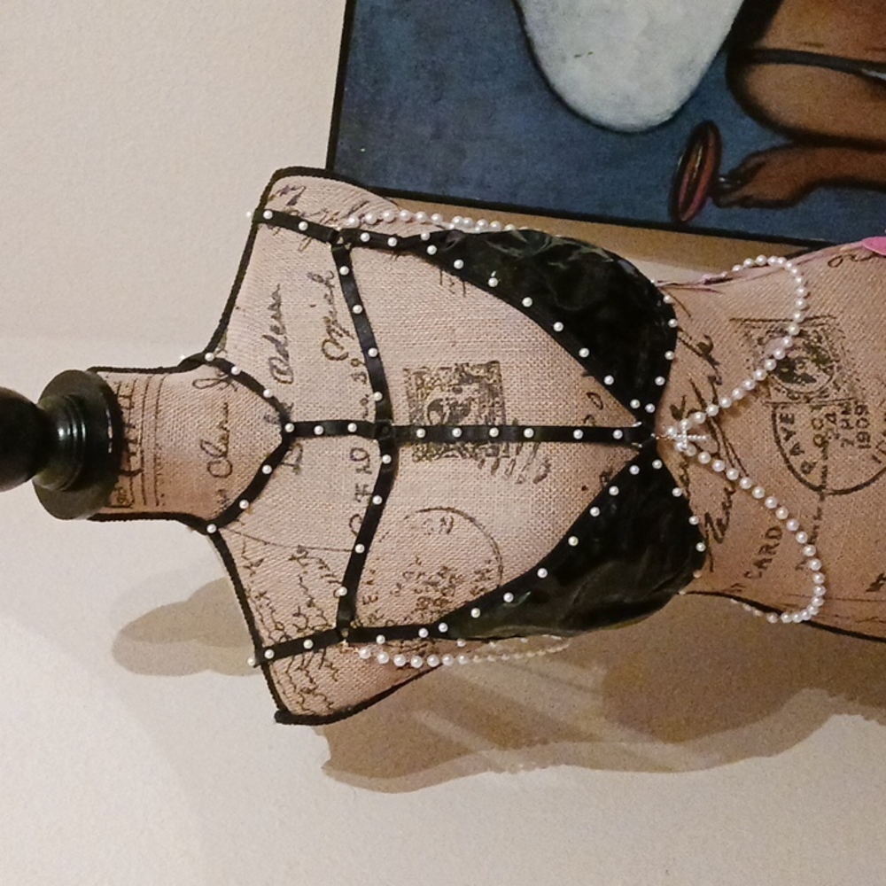 Sugar Thrillz Sinful Patent Leather Pearl Bralette